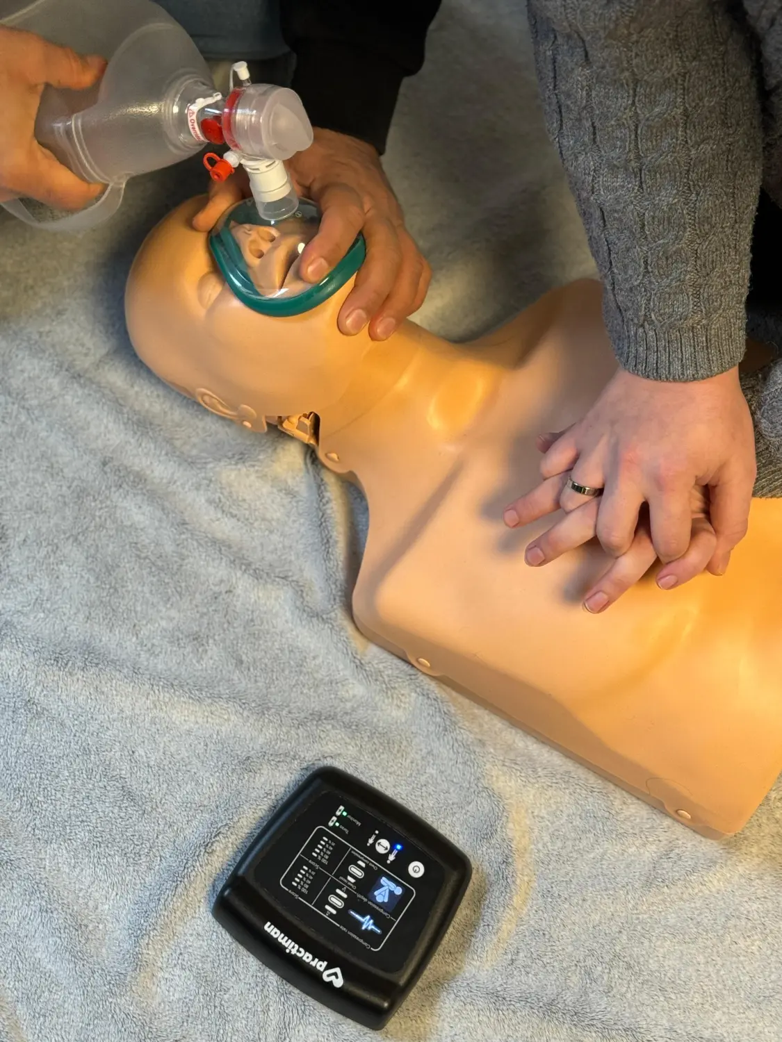 CPR Practi-Man Advance Dummy von Marvin Kuberski